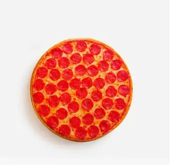 armas Simulatsiooni Pizza Padi Padi Suur Pizza -, plüüš-viska padi ring seljatoega toidu-stiil