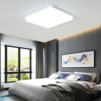 Ultra-Õhuke LED Lakke Lamp Magamistuba Sise-48w 36w 18w 9w 6w Indoor LED Paneel laelambid Köök Vahekäiguga Koridoris
