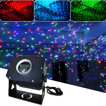 Veekindel IP65 3W RGB Värviline Laser Valgus Õues tähistaeva Efekti Valguse DJ Disco Etapp Pulm Park Sise-Muusika Pidu