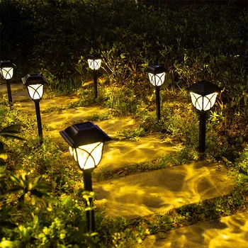 LED Solar Aed Kerge Retro Solar-Powered Garden Tuled Koju Veekindel Park Muru Tee Maastiku Valgustus Dekoratiivsed