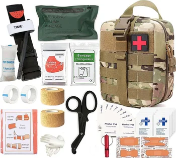 Taktika Ellujäämise First Aid Kit Telkimine Päästevarustus, Molle Trauma Seljakott Meditsiinilist Abi Sõjalise Tourniquet Sidemega