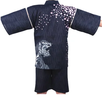 Jinbei Mehed Jaapani Kimono Püksid-Aasia Kodu Riided Pidžaama Komplekt Yukata Homme Jaapan Yangpyeong