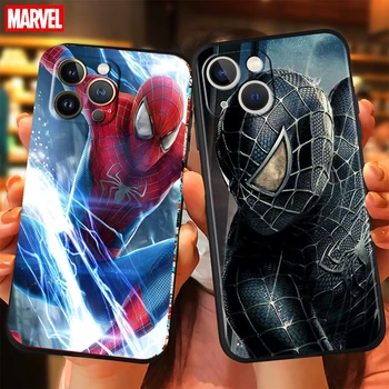 Avengers Spiderman Apple iPhone 13 12 11 Pro Max 13 12 Mini X-XR, XS Max 5 5s 6 6S 7 8 Plus SE2020 Telefoni Juhul Coque