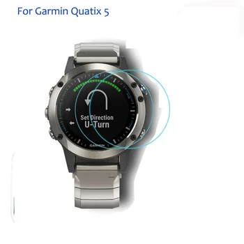 Eest Garmin Quatix 5 0,3 mm 2.5 D 9H Selge Karastatud Klaasist Ekraan Kaitsja Sport GPS Smart Watch LCD Screen Guard Film