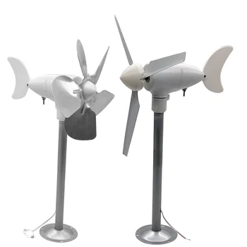 3/5-Blade Micro tuuliku Mudel kolmefaasilise püsimagnetitega Harjadeta Väljas Teaduse ja Hariduse DIY Tuuleveski