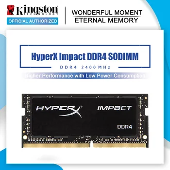 Kingston HyperX Mõju ddr4 sodimm 2400MHz 4g 8g 16g CL14 sülearvuti mälu 1.2 V DRAM 260 pin-Intel Mängude Sülearvuti mälu 4 gb 8 gb