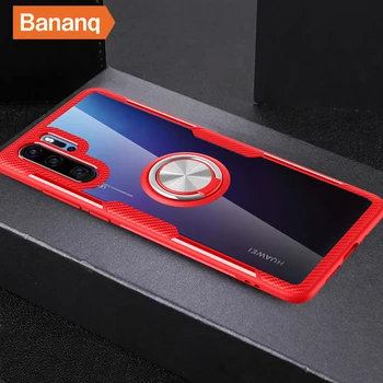 Bananq Magnet Põrutuskindel Puhul Huawei Nova 4 5 6 7 5T 5i SE Nautida Z 20 Pro Plus Ringi Omanik tagakaas