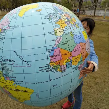 Jumbo Täispuhutav Maailma 90CM Alguses Haridus-Täispuhutavad Maa Maailma Geograafia