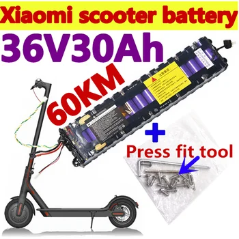 36V 30Ah 18650 liitiumioon aku 10S3P 250W~600W , sobib Xiaomi Mijia electric scooter m365 erilist aku