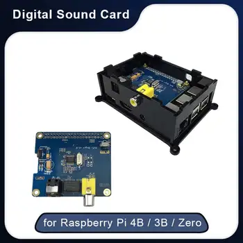 Vaarika Pi Digital Sound Card HIFI DiGi Expansion Board I2S SPDIF Digitaalne Moodul Akrüül puhul Vaarika Pi-3 Mudeli B Pluss