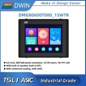 Dwin 8 Tolline LCD-Moodulite Arduino Ekraan Koos Koorega RTC Kõlar TN TFT 350 Tobu Tööstus-Klassi