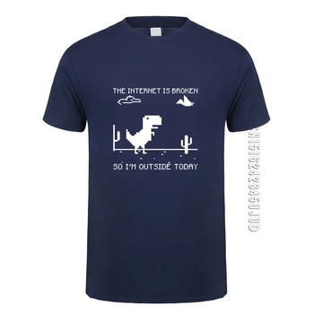 Uus Suvine Meeste Tshirt Internet On Katki Veebilehe Arvuti Puuvillane T-Särk Naljakas Meeste T-Särk Tops Tee