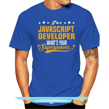 Tavaline Javascript Arendaja T-Särk Isikupärastatud Pere Meeste T-Särk (Solid Color Hingav Pentsik Tshirt Mees, Suured Suurused, Hot Müük
