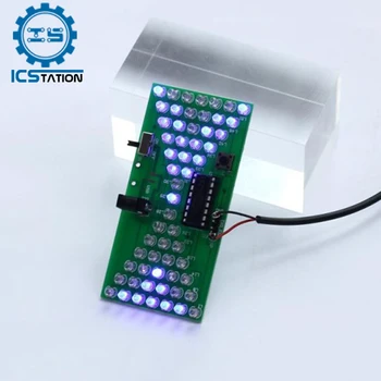 5V Elektroonilise Liivakell DIY Kit Naljakas Elektri Tootmise Suite Koos LED-Lambid Elektrooniliste Komponentide Keevitamine Koolitus
