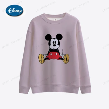 Disney Miki-Minni Prindi Sviitrid Naiste Kawaii Cartoon Graafika Hupparit Unisex Harajuku Streetwear Y2k Tops Naine