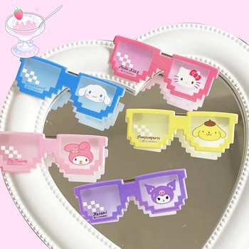 Sanrioed Prillidega Juuksenõelad Kawaii Anime Minu Meloodia, Kuromi Hello Kitty Armas Tukk Klambritega Lapsed Juuste Kaunistused Armas Tüdrukute Kingitused