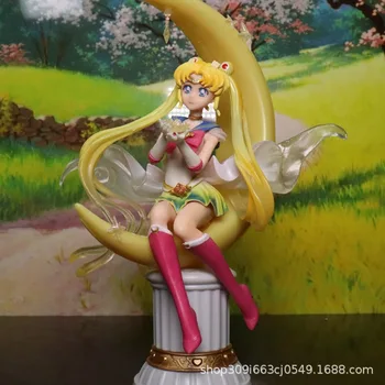 Sailor Moon Anime Tegevus Joonis Mänguasjad Moon Alus 20cm Nukk Mudel Kid Mänguasjad Dekoratiivsed Kingitused