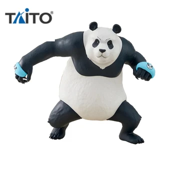 17Cm TAITO Originaal Jujutsu Kaisen Panda Joonis Anime Tegevus Joonis Kogumise Mudeli Mänguasjad Poistele Tüdrukute Kingid Laua Kaunistamiseks