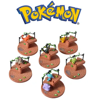 Uus Pokémon Assamblee Kaunistused Trepp Mudel Teenetemärgi Mänguasjad, Anime Tähemärki Pikachu Laste Mänguasjad, Jõulud Kingitused