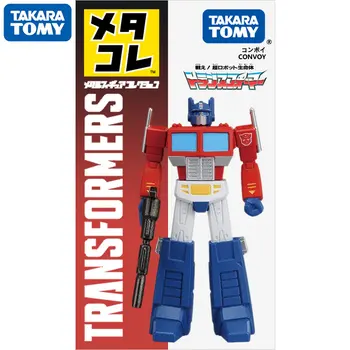 TAKARA TOMY Transformers Optimus Prime Metallist Nukk Kaunistused Tõeline Tegevus Joonis Deformatsioon Robot Mänguasjad Poistele Laste Kingitus