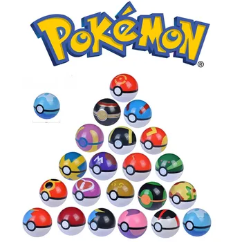 20 StylesOf Pokemon 6.8 Cm Pokémon Pistma Palli Ja 2-3 Cm Animatsiooni Liikuv Märk Mänguasi Lastele, Magamistuba Teenetemärgi BirthdayGift