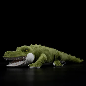 50cm Armas Krokodill Pehme Palus Mänguasi Simulatsiooni Roheline Alligaator Reaalses Elus Nukk Crocodylus siamensis Loomade Mudel Lapsed Kingitus