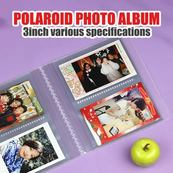Suure mahutavusega värviga lihtne, läbipaistev plug-in fotoalbumi Instax Mini Foto Albumisse Pildi puhul Fujifilm Instant