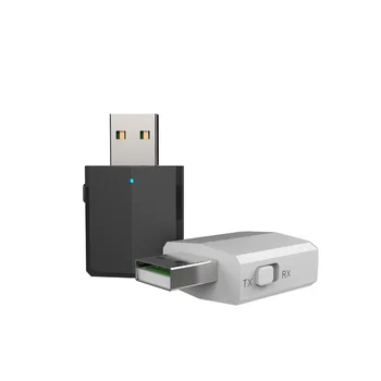 Bluetooth-5.0 USB-Three-in-one-Heli-Saatja, Adapter, mis Sobib Lüliti TV-Kõlar Arvuti