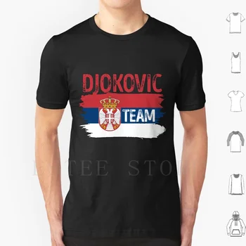 Meeskond Novak Djokovic T-Särk DIY Suur Suurus 100% Puuvill Meeskond Djokovic Djokovic Novak Djokovic Tennise Atp Tour serbia Atp Grand