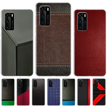 Fashion Nahast Muster Puhul Samsung S20 S21 Ultra S21FE Pehme TPU Kate Galaxy S10 5G S8 S9 Plus + S10E Coque Tagasi Kest