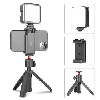 Kaamera Tuli Laiendada Statiivi Selfie Kinni Juhitava LED RGB Video Bluetooth-Vlog Statiivi Komplekt Youtube ' i Live Konverents Light Kit