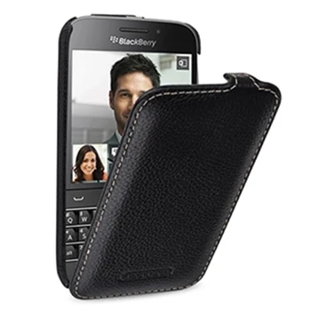 Üles Alla Flip Telefon Juhtudel Hõlmab Blackberry Klassikaline Q20 Juhul, Ehtne Nahk Kaitsev Kott Kest BB Klassikaline Q20