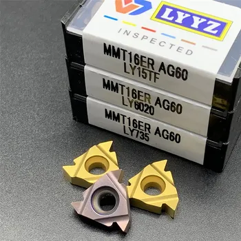 MMT16ER AG60 LY15TF LY6020 LY735 karbiid lisab Lõng Keerates vahend lõikeriistaks Lathe Tools Freesimine CNC cutter vahend 16ER AG60