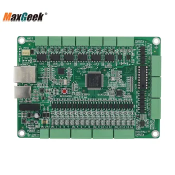 Maxgeek 6 Telg, Mach3 Töötleja Juhatuse CNC-Kontrolleriga Toeta USB + Ethernet CNC Graveerimine Masin